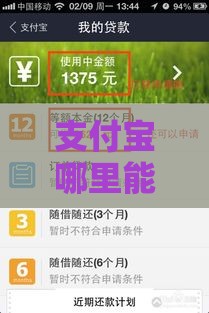 支付宝哪里能借到钱？这8个靠谱贷款口子别错过！
