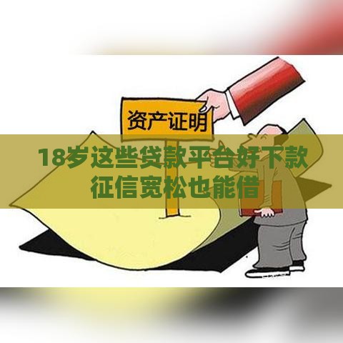 18岁这些贷款平台好下款 征信宽松也能借