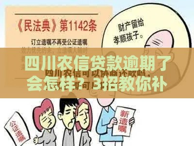 四川农信贷款逾期了会怎样？3招教你补救上岸！