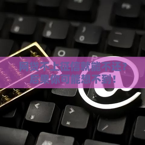 网贷不上征信就能不还？后果你可能想不到！