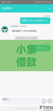 小象借款黑户能下款吗？真实情况大揭秘，试试这3招有希望！