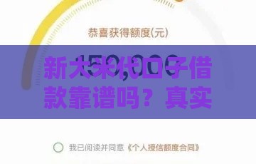 新大米代口子借款靠谱吗？真实测评+避坑指南，一文看懂！
