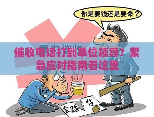 催收电话打到单位领导?紧急应对指南看这里 催收电话打到单位领导?紧急应对指南看这里