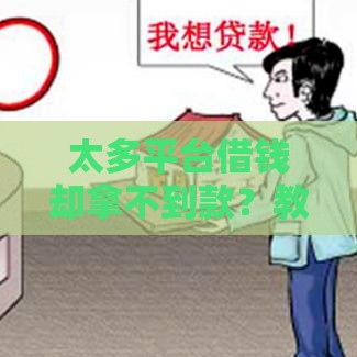 太多平台借钱却拿不到款？教你三招破解贷款难题