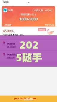 2025随手借还能下款吗？最新审核条件+避坑攻略全解析