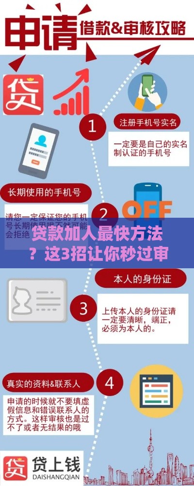 贷款加人最快方法？这3招让你秒过审，额度翻倍不是梦！