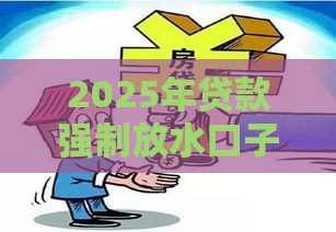 2025年贷款强制放水口子新规！手把手教你抓住政策红利