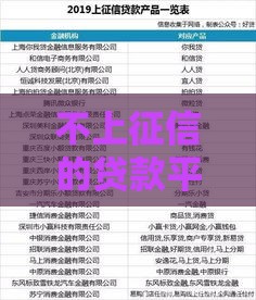 不上征信的贷款平台有哪些？这5个渠道紧急用钱也能轻松借到！