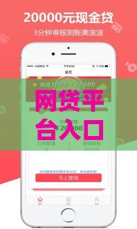 网贷平台入口50万：低息快速到账的贷款方案推荐！
