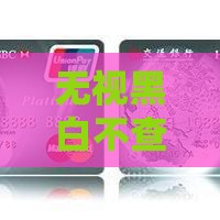 无视黑白不查征信秒批到账攻略