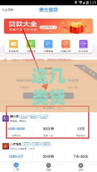 这几类贷款口子通过率高、快速到账