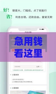 急用钱看这里！哪个贷款能下口子？这5个平台通过率高又靠谱