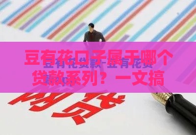 豆有花口子属于哪个贷款系列？一文搞懂申请门道