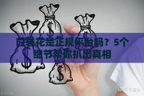 口袋花是正规平台吗？5个细节帮你扒出真相