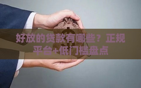 好放的贷款有哪些？正规平台+低门槛盘点