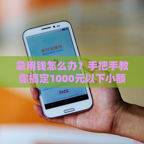 急用钱怎么办？手把手教你搞定1000元以下小额借款