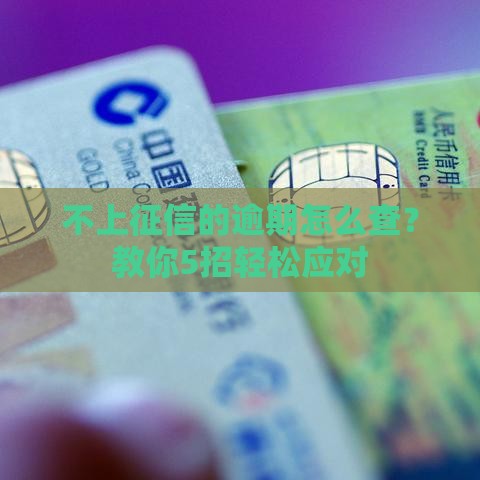 不上征信的逾期怎么查？教你5招轻松应对