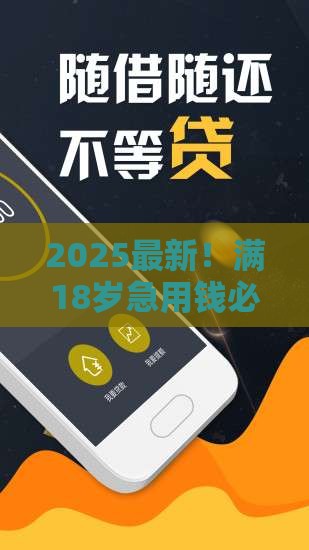 2025最新！满18岁急用钱必看 这些平台审核快还靠谱