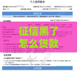 征信黑了怎么贷款买房？试试这几个解决办法！