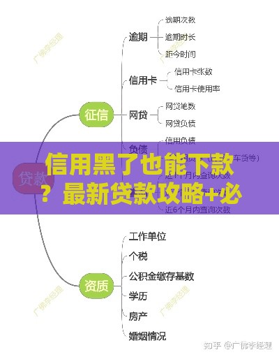 信用黑了也能下款？最新贷款攻略+必过口子大全