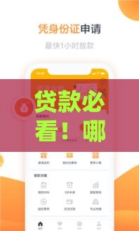 贷款必看！哪个系列的口子好申请？这3类通过率高又好下款