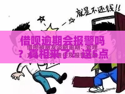 借呗逾期会报警吗？真相来了！这5点必须知道