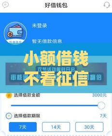 小额借钱不看征信的软件有哪些？这5个平台靠谱推荐！