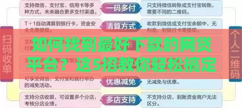 如何找到最好下款的网贷平台？这5招教你轻松搞定