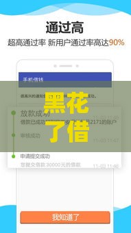 黑花了借款新口子能贷吗？过来人实测避坑指南！