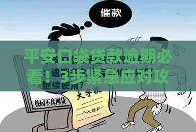 平安口袋贷款逾期必看！3步紧急应对攻略