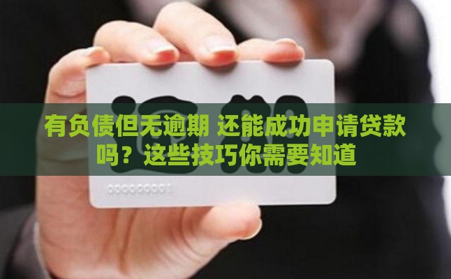 有负债但无逾期 还能成功申请贷款吗？这些技巧你需要知道