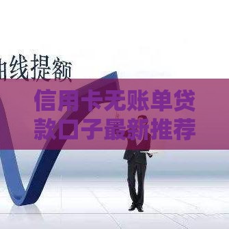 信用卡无账单贷款口子最新推荐，秒批到账不查征信