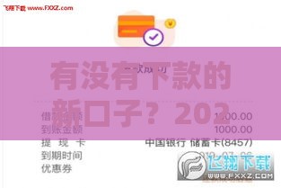 有没有下款的新口子？2025最新5个秒批小额贷款平台实测