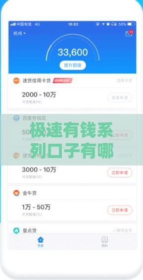 极速有钱系列口子有哪些？2025最新靠谱网贷平台大揭秘