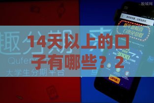 14天以上的口子有哪些？2025年最新靠谱网贷平台盘点