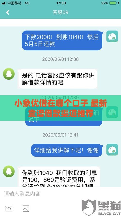 小象优借在哪个口子 最新靠谱借款渠道推荐