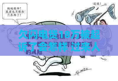 欠闪电贷18万被起诉了会怎样 过来人用血泪史告诉你应对方法