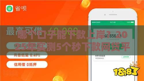 哪个口子能下款上岸?2025年实测5个秒下款网贷平台推荐 哪个口子能下款上岸?2025年实测5个秒下款网贷平台推荐