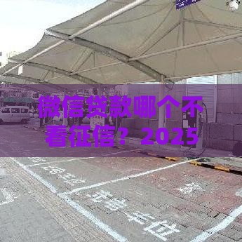 微信贷款哪个不看征信？2025年实测5个秒下款口子