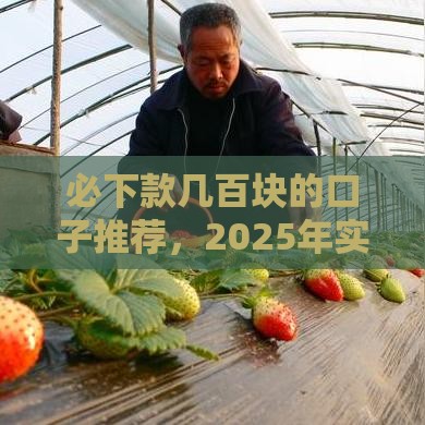 必下款几百块的口子推荐，2025年实测靠谱的借钱平台