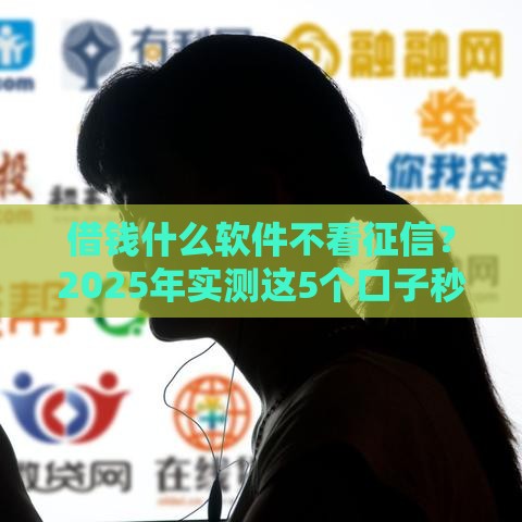 借钱什么软件不看征信？2025年实测这5个口子秒到账
