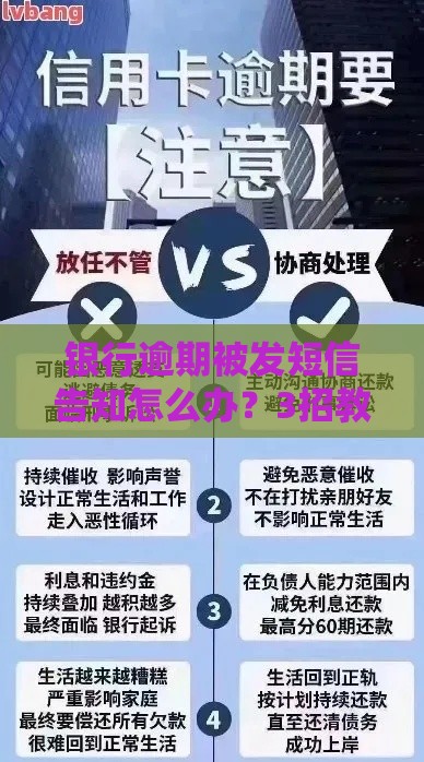 银行逾期被发短信告知怎么办？3招教你化解催收危机