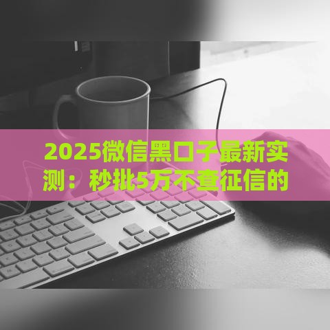 2025微信黑口子最新实测：秒批5万不查征信的秘密通道