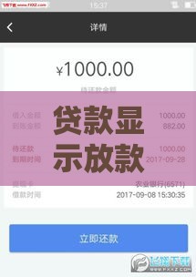 贷款显示放款中却不到账怎么回事？老哥亲测3招秒到账秘籍