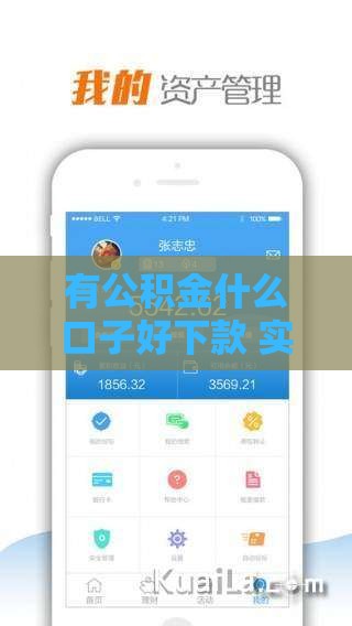 有公积金什么口子好下款 实测5个秒批平台亲测靠谱