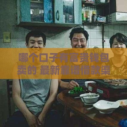 哪个口子有富贵钱包卖的 最新靠谱借款渠道实测分享