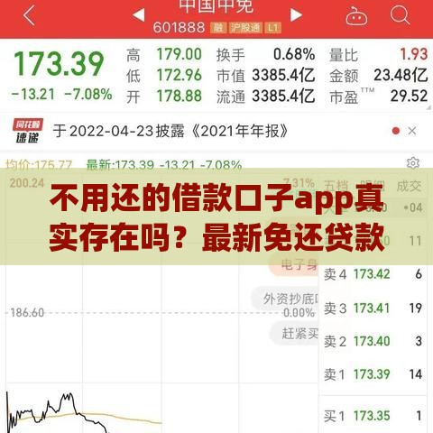 不用还的借款口子app真实存在吗？最新免还贷款平台实测