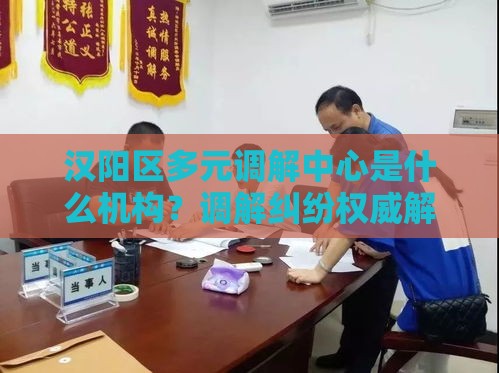 汉阳区多元调解中心是什么机构？调解纠纷权威解答