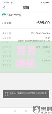 豆豆钱逾期几天就会让你全额还款吗 真实用户经历告诉你答案