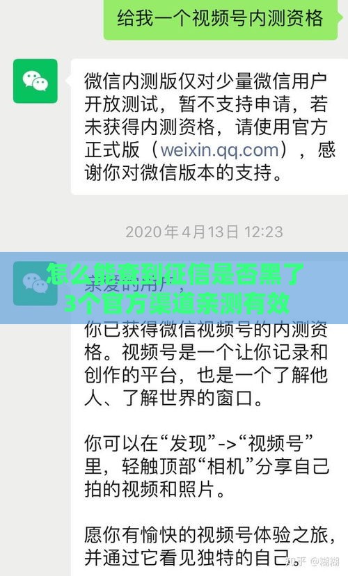 怎么能查到征信是否黑了 3个官方渠道亲测有效